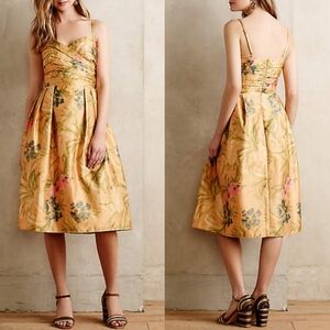James Coviello | Anthropologie Floral Ruched Dress